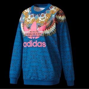 adidas Multicolor Patterned Sweatshirt